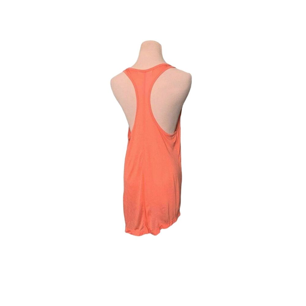 Thread 4 Thoughts Orange Racer Back Top Size Large - Picture 2 of 9